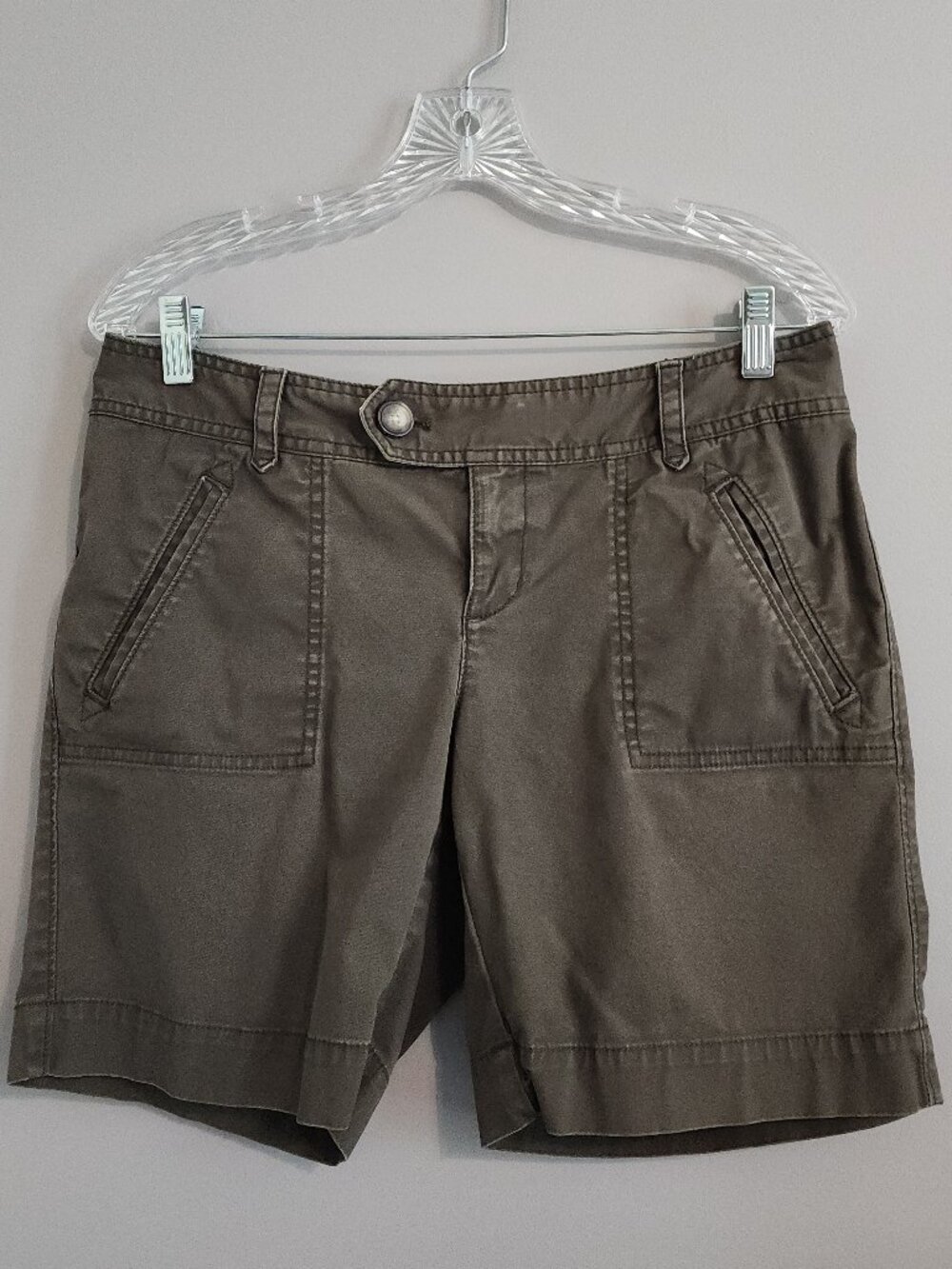 Eddie Bauer Brown Mercer Cargo Shorts Size 6 Petite